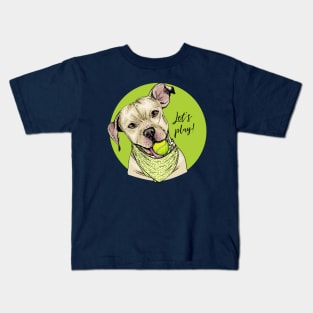 Pitbull Let s Play Kids T-Shirt